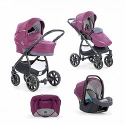 677 Italian Plum - Детская коляска Noordi Polaris Comfort 3 в 1